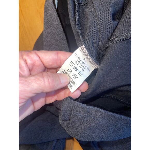 Margaret M Slimming Pant Pull On Black snake print Casual Career Womens Size M - Picture 7 of 8